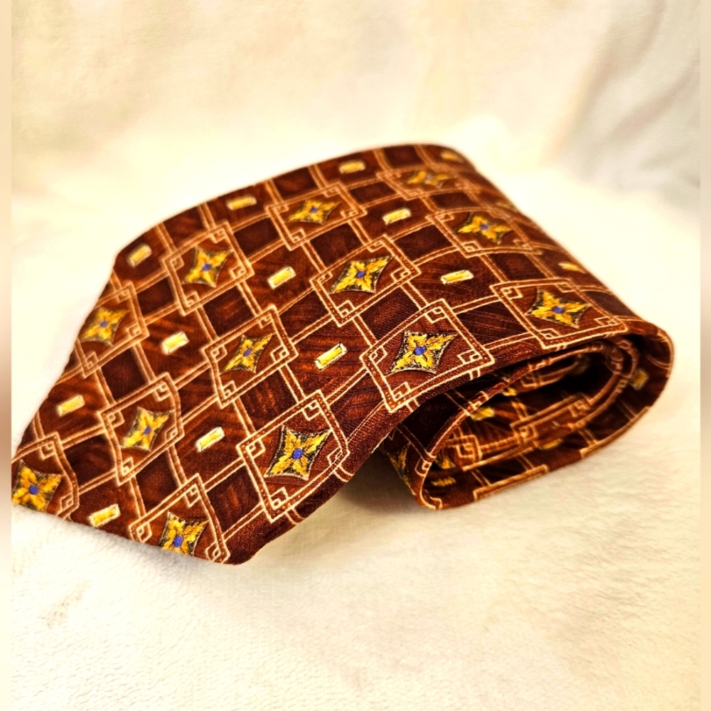 Robert Talbott Best Of Class H. Stockton Handsewn Finest Silk Men's Tie 59"x4"